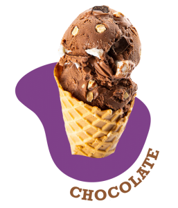 Chocolate gelato